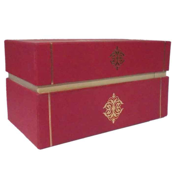 Krypmax Premium Rectangle Gift Box Gift Wrap Favor Boxes Present Packaging (Size: 19 x 10.6 x 10.4 cm)