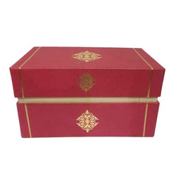 Krypmax Premium Rectangle Gift Box Gift Wrap Favor Boxes Present Packaging (Size: 19 x 10.6 x 10.4 cm)