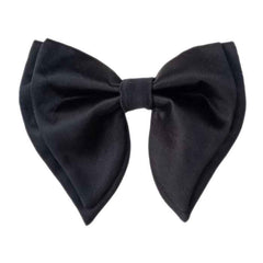 KRYPMAX Men's Premium Micro Fabric Adjustable Butterfly Bow Tie (Black, Free Size)