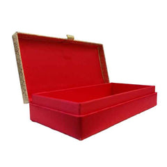 Krypmax Handmade Premium Multipurpose Box, Cash Box, Gaddi Box, Shagun Box, Multi Color (18 x 9 x 4 cm)