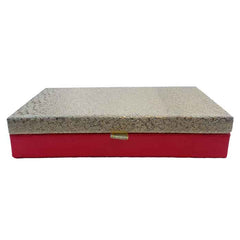 Krypmax Handmade Premium Multipurpose Box, Cash Box, Gaddi Box, Shagun Box, Multi Color (18 x 9 x 4 cm)